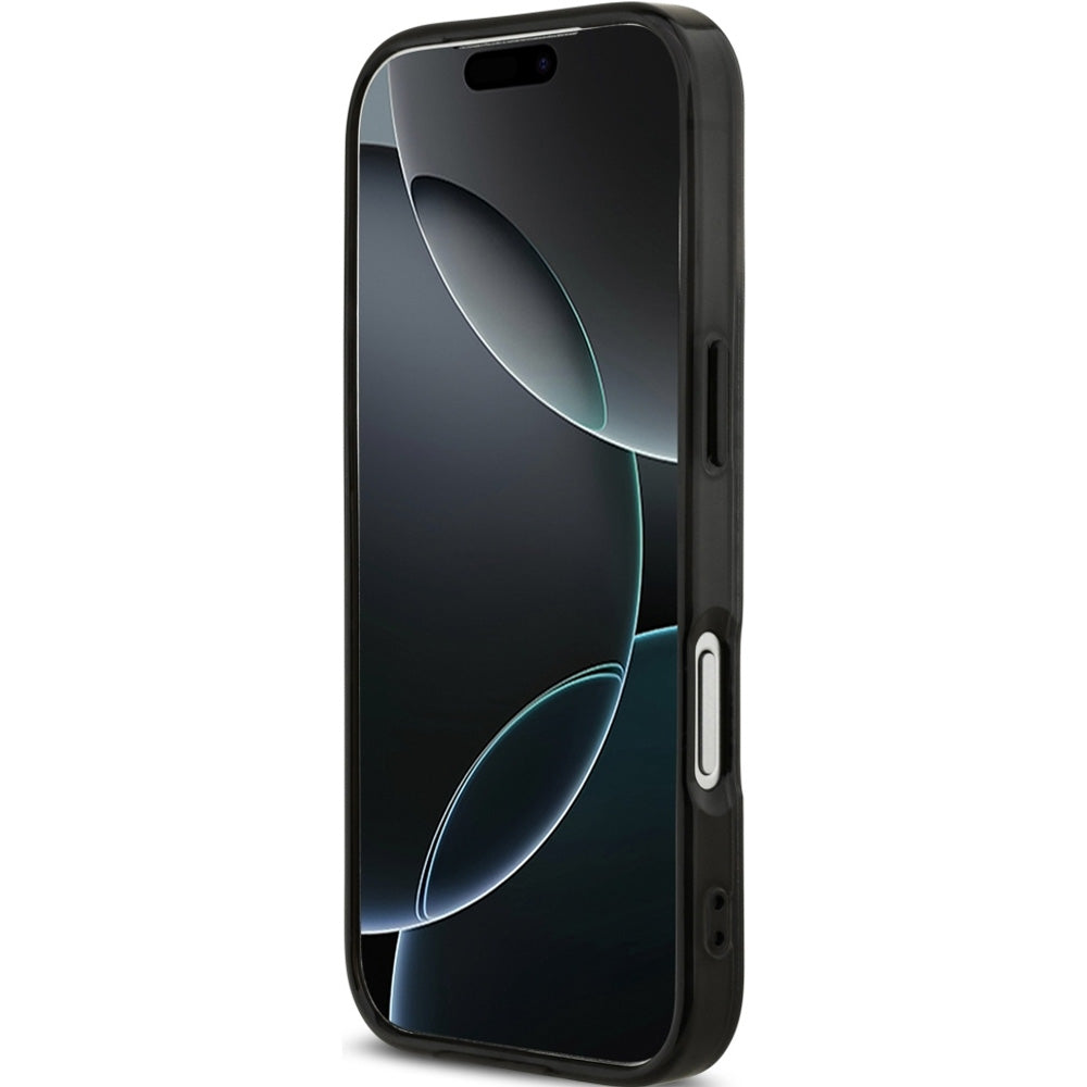 Handyhülle für iPhone 18 Pro / 17 Pro, Mercedes AMG IML Double Layer Rhombs mit MagSafe, Durchscheinend-Schwarz (5/8)