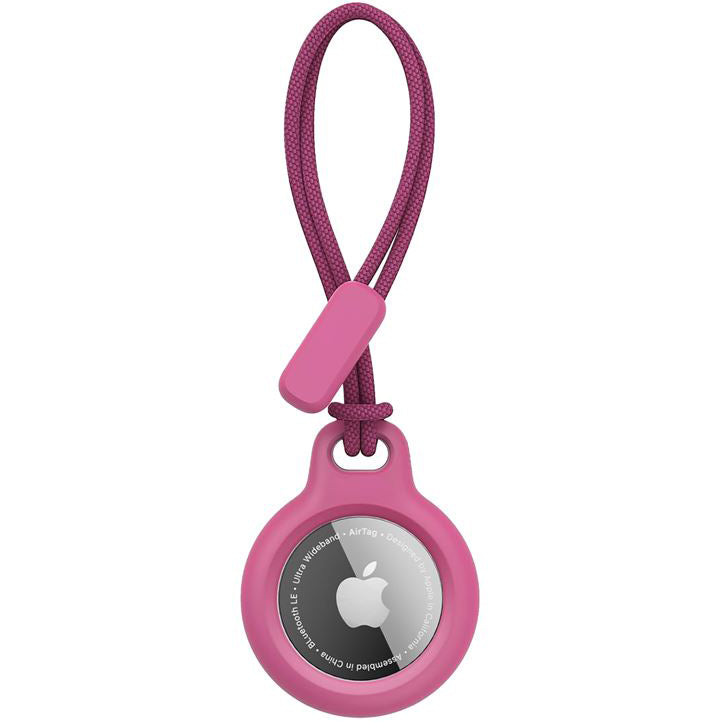 Schutzhülle / Schlüsselanhänger für Apple AirTag, Mobile Origin AirTag Loop Case A1, Rosa