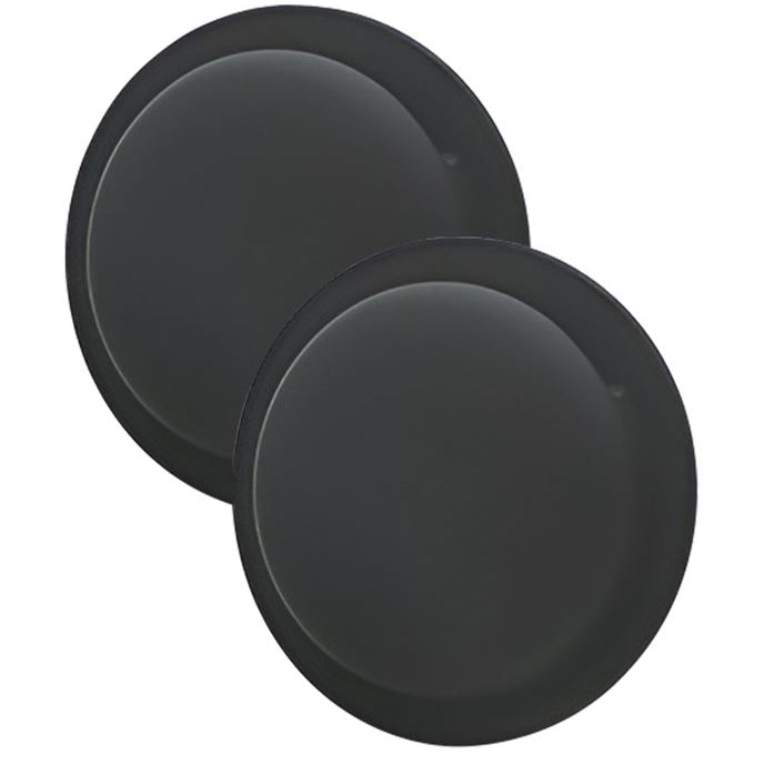 Hülle / Schlüsselanhänger für Apple AirTag, Mobile Origin AirTag Sticker Mount A2, 2 Stück, Schwarz