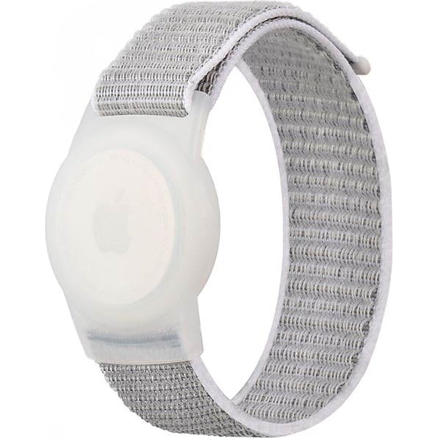 Mobile Origin Schutzhülle mit Armband für Kinder Apple AirTag, Grau