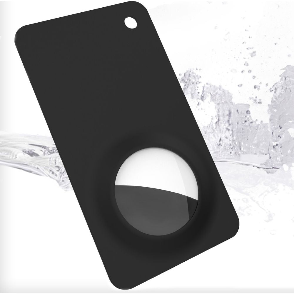 Schutzhülle für Apple AirTag, Mobile Origin AirTag Wallet Card, Schwarz