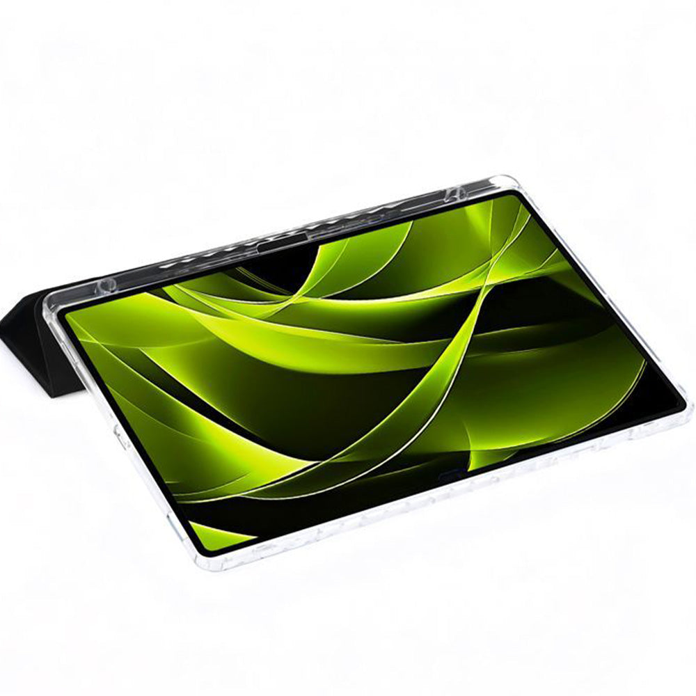 Schutzhülle für Galaxy Tab S10 Plus, Mobile Origin Easy Tablet Case, Schwarz-Transparent