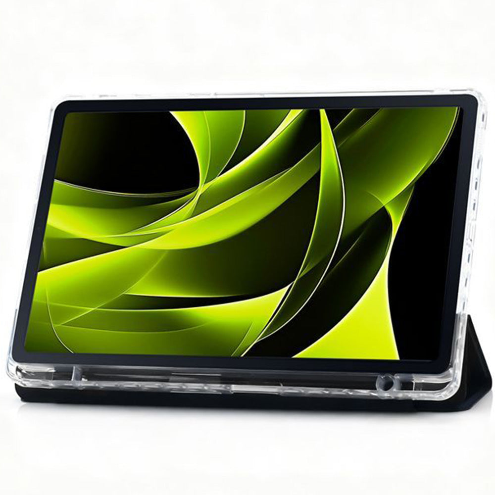 Schutzhülle für Galaxy Tab S6 Lite 2024/2022/2020, Mobile Origin Easy Tablet Case, Schwarz-Transparent