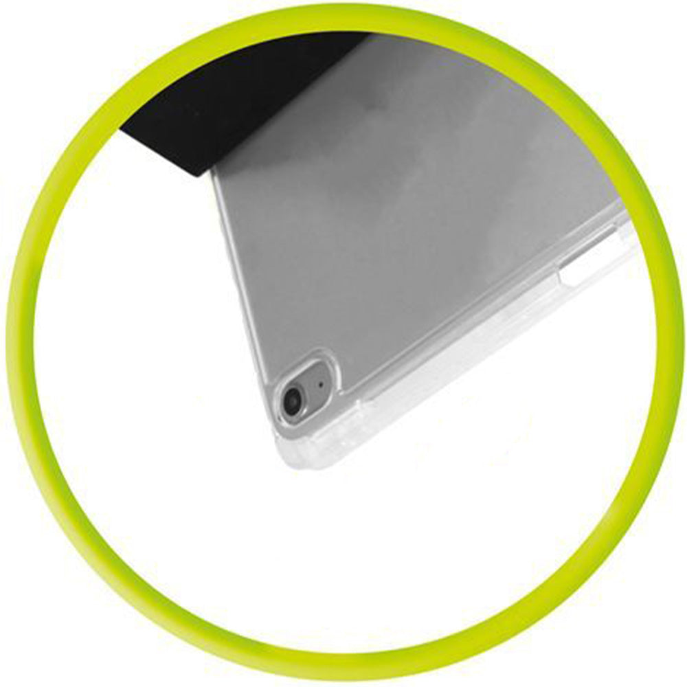 Schutzhülle für iPad Air 11 M4/M3/M2, Mobile Origin Easy Tablet Case, Schwarz-Transparent