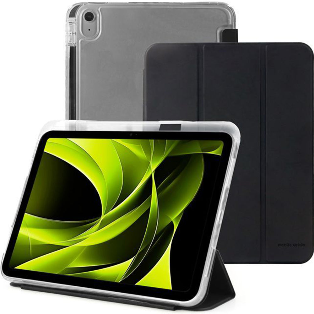 Schutzhülle für iPad Air 13" M4/M3/M2, Mobile Origin Easy Tablet Case, Schwarz-Transparent