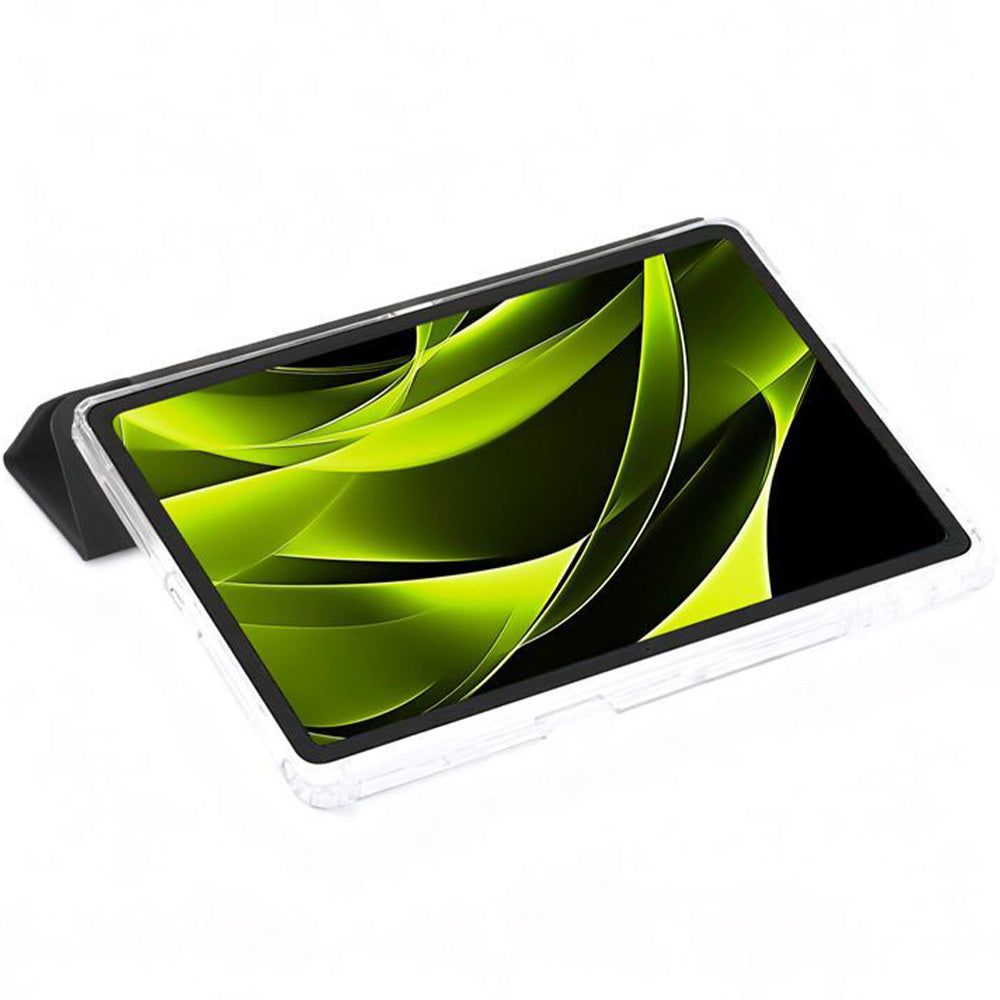 Schutzhülle für Lenovo Tab M11 10,95", Mobile Origin Easy Tablet Case, Schwarz-Transparent