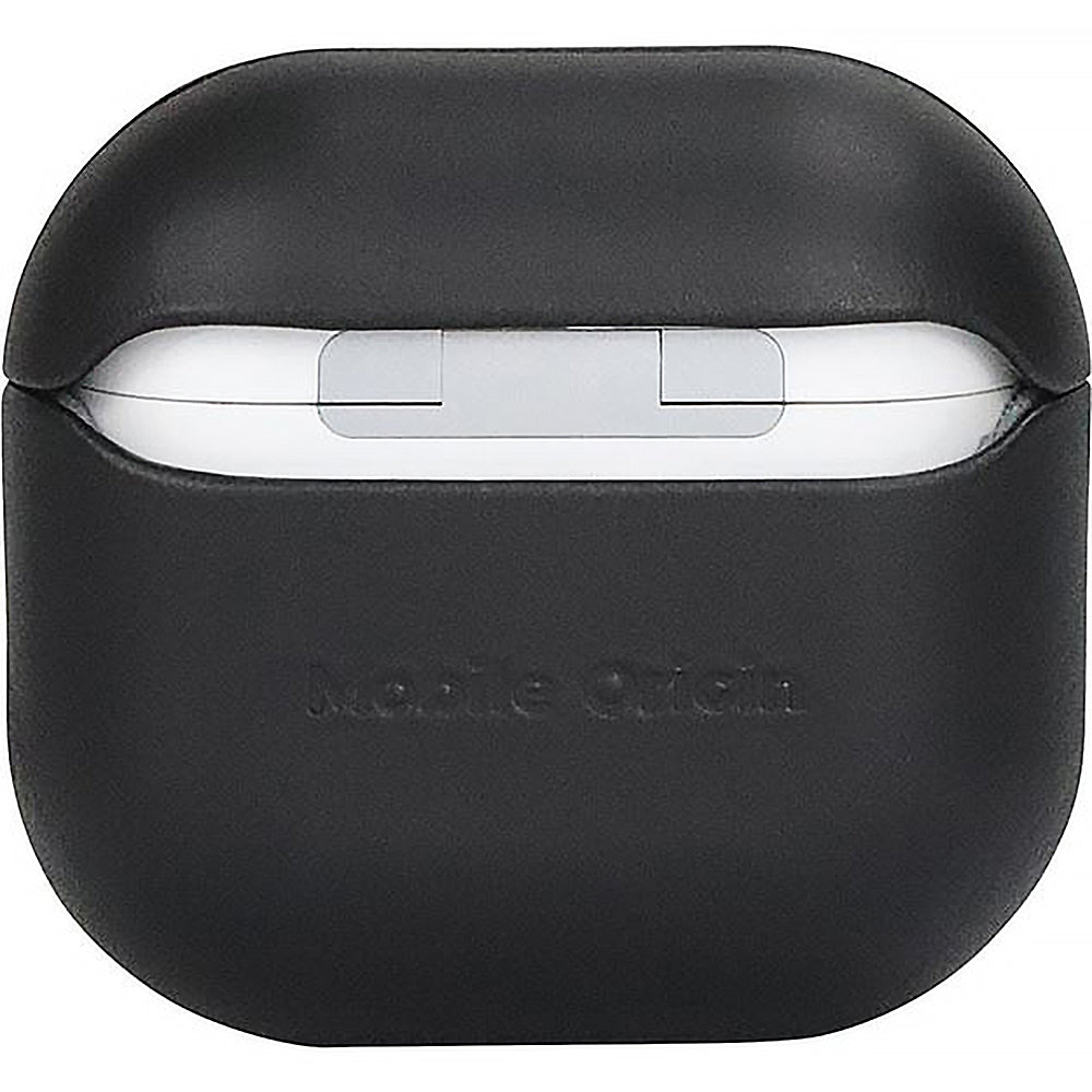 Hülle für AirPods 5 / 4, Mobile Origin Leather Case, Schwarz