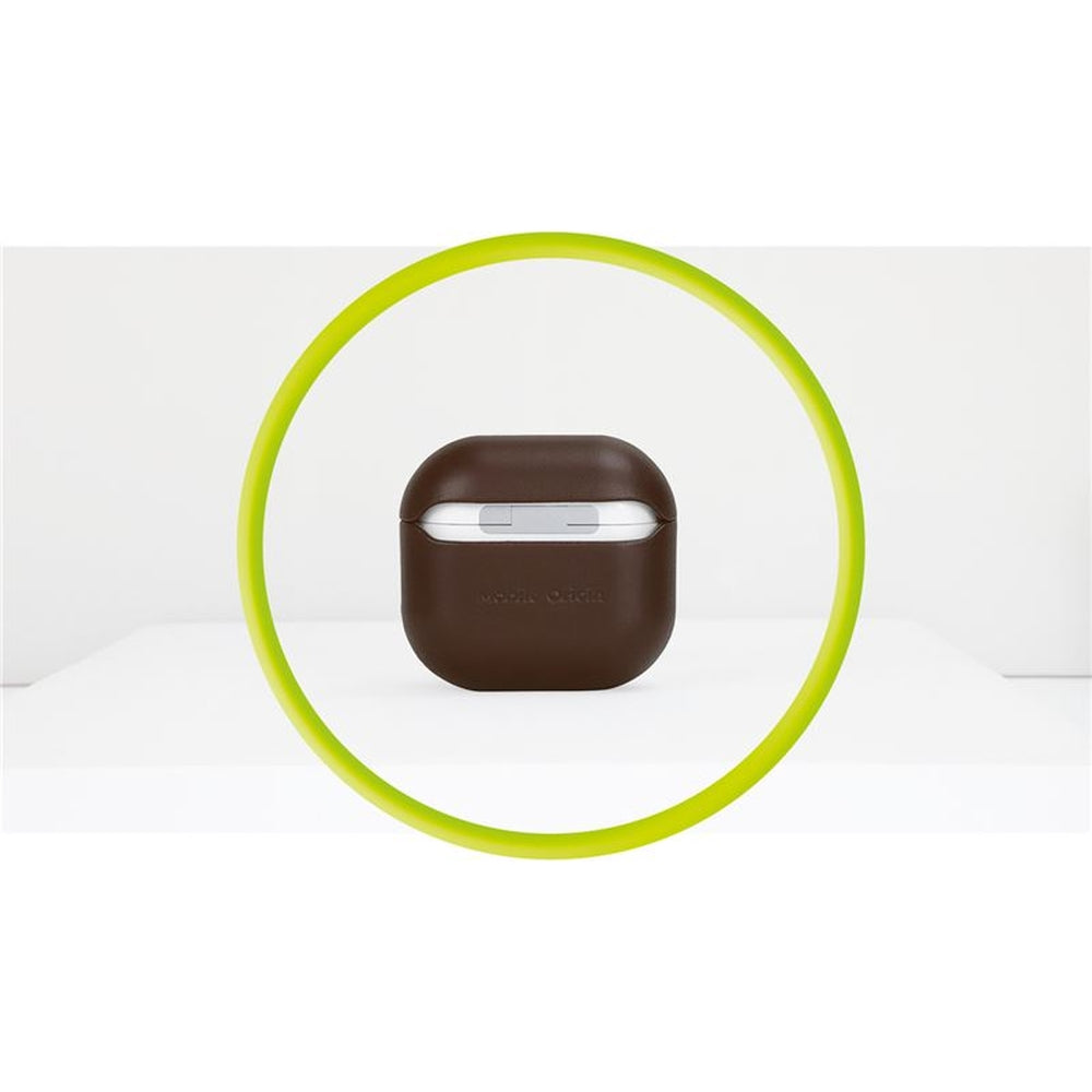 Hülle für AirPods 5 / 4, Mobile Origin Leather Case, Braun
