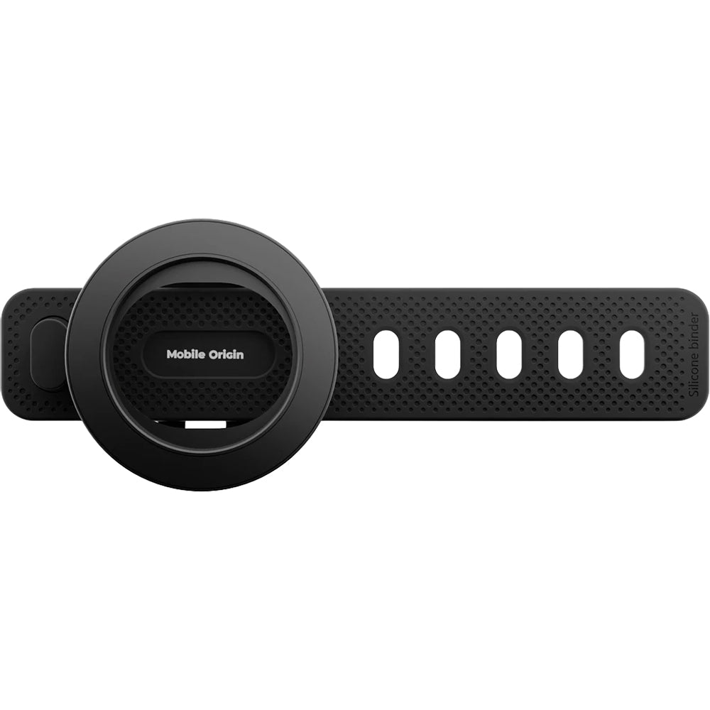 Magnetische Halterung für MagSafe, Mobile Origin Mag O2, für Silikonarmband, Schwarz