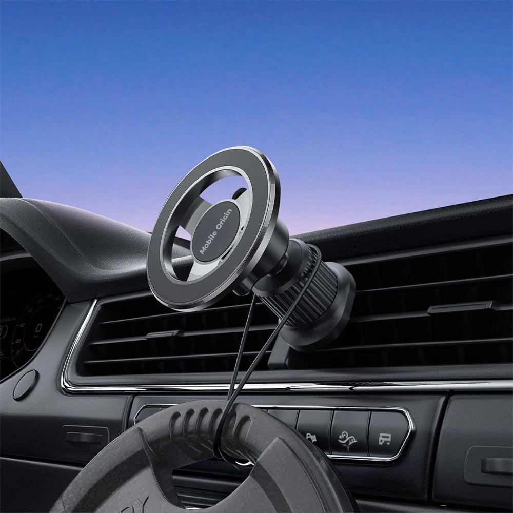 Magnetischer Autohalter für Mobiltelefone für MagSafe Mobile Origin CA10, Schwarz