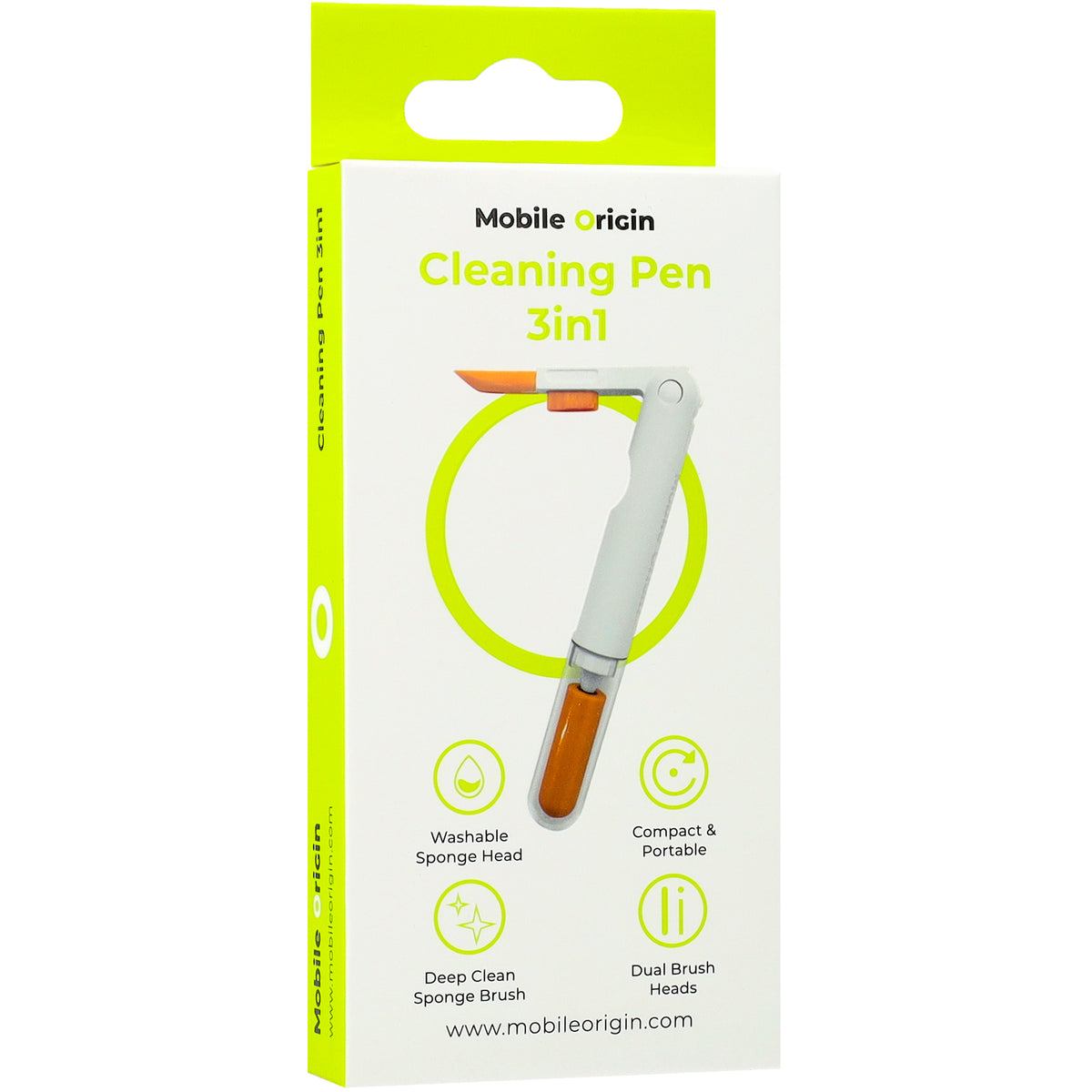 Elektronik-Reinigungsset 3in1, Mobile Origin Multifunctional Cleaning Pen