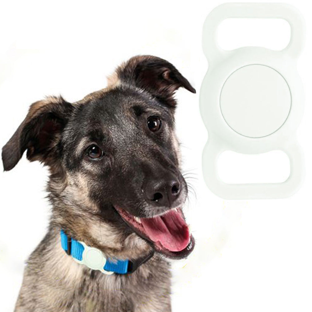 Hülle für Apple AirTag auf das Halsband, Mobile Origin Pet Collar, Hellgrün