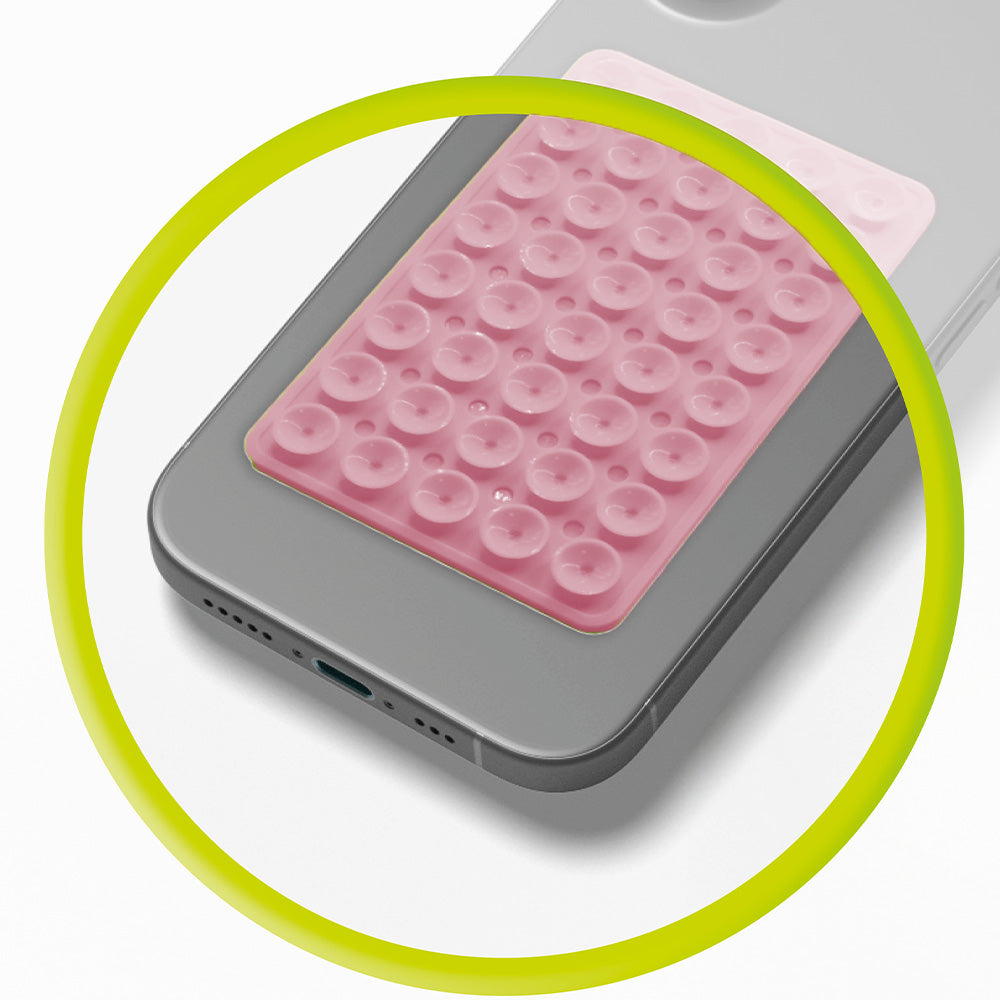 Telefonhalter mit Saugnapf, Mobile Origin Sticker Phone Mount O1, Rosa