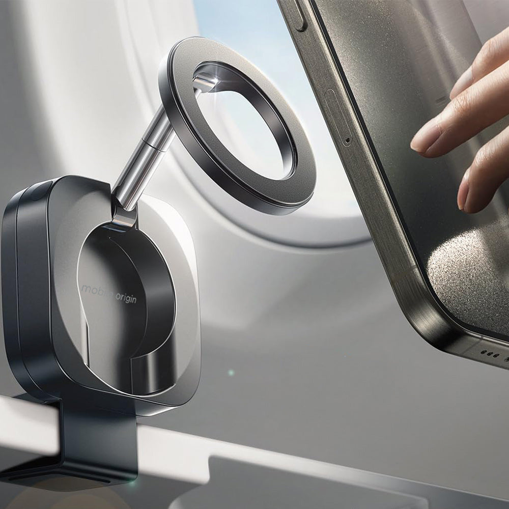 Magnetische Handy-Halterung für Telefon, Mobile Origin Travel Holder mit MagSafe, Schwarz