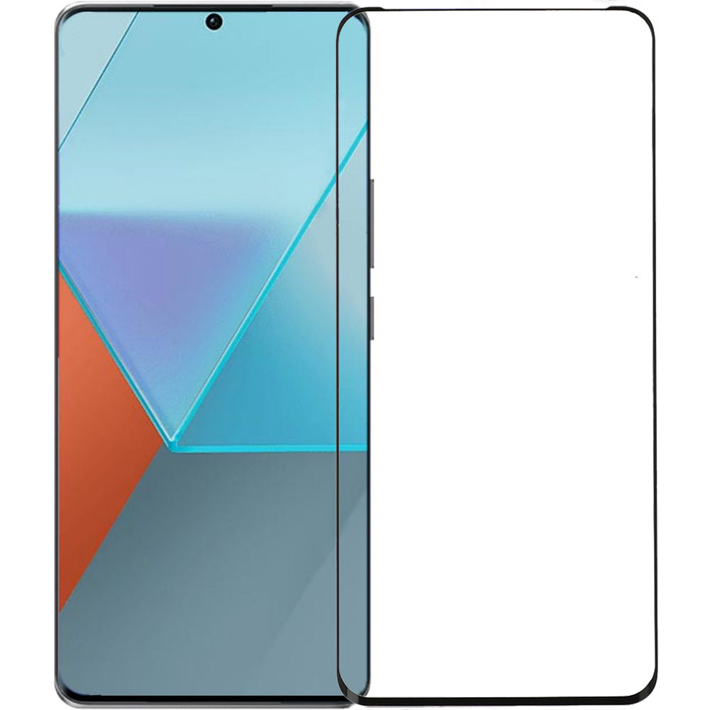 Gehärtetes Glas für Redmi Note 13 Pro Plus 5G, Mocolo 3D AB Full Glue, Schwarzer Rahmen