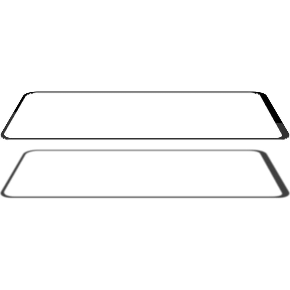 Gehärtetes Glas für Realme 12 / 12X, Mocolo TG+ Full Glue, Schwarzer Rahmen