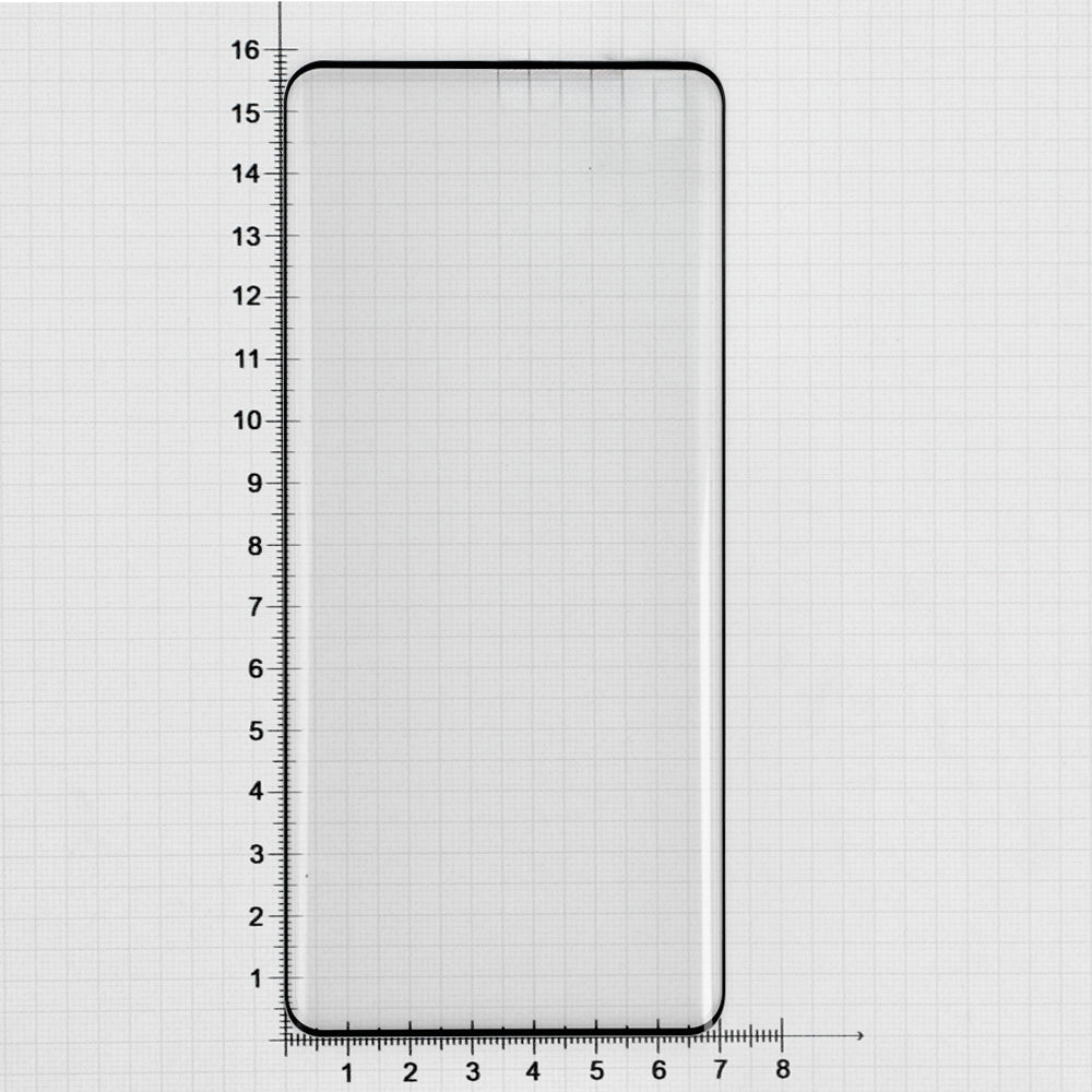 Gehärtetes Glas für Motorola Edge 50 Pro / 50 Ultra, MyScreen Diamond Glass Edge 3D, Schwarzer Rahmen