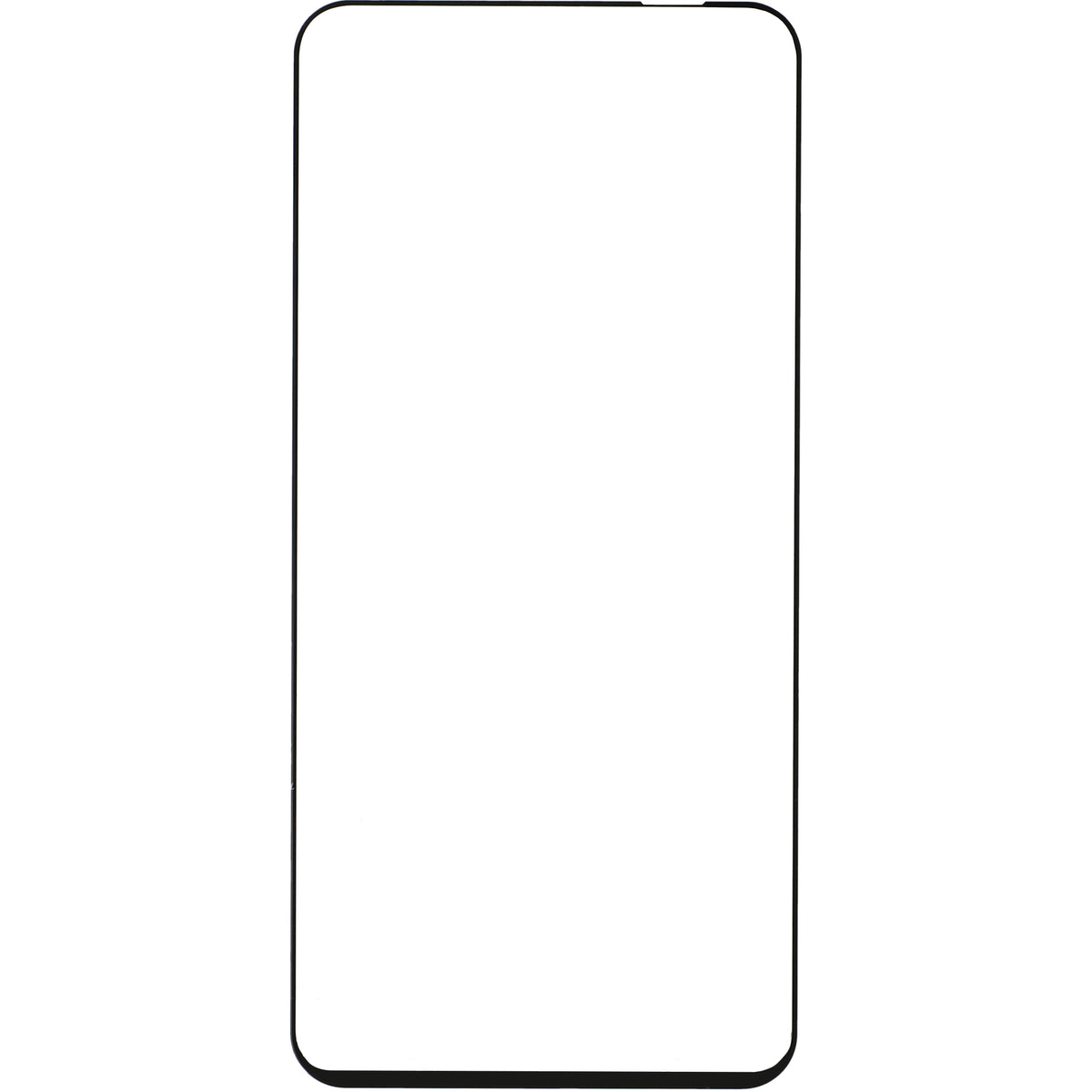 Gehärtetes Glas für Realme 12x, MyScreen Diamond Glass Edge FG, Schwarzer Rahmen