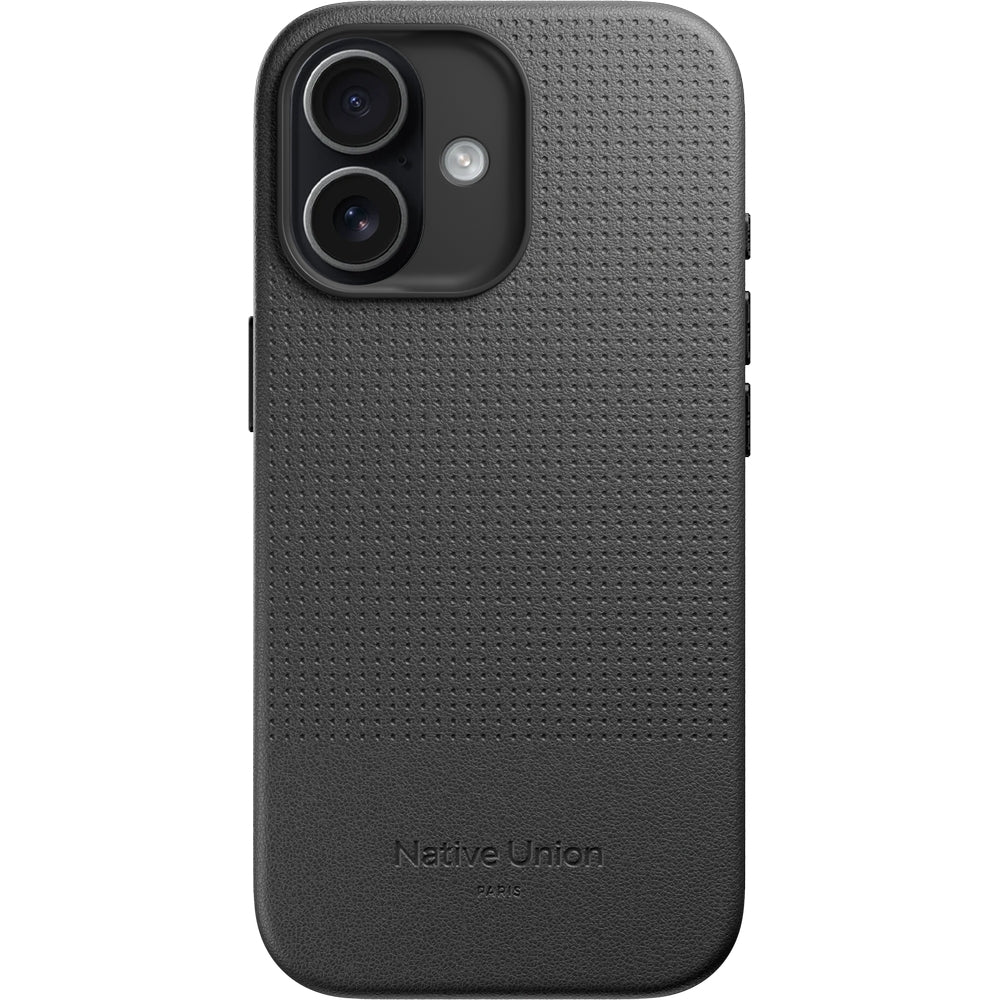 Handyhülle für iPhone 17, Native Union Active Case mit MagSafe, Schwarz
