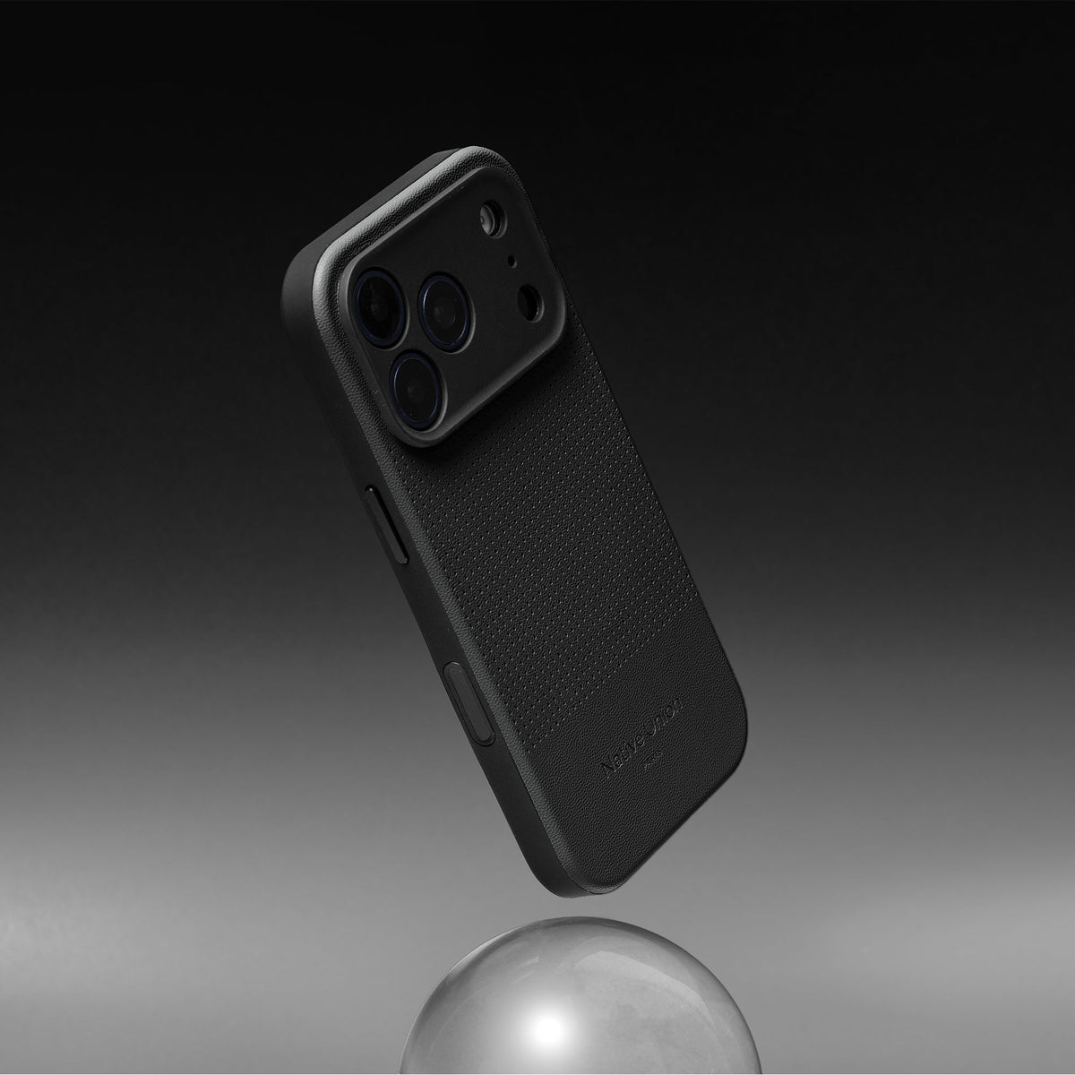 Handyhülle für iPhone 17 Pro Max, Native Union Active Case mit MagSafe, Schwarz