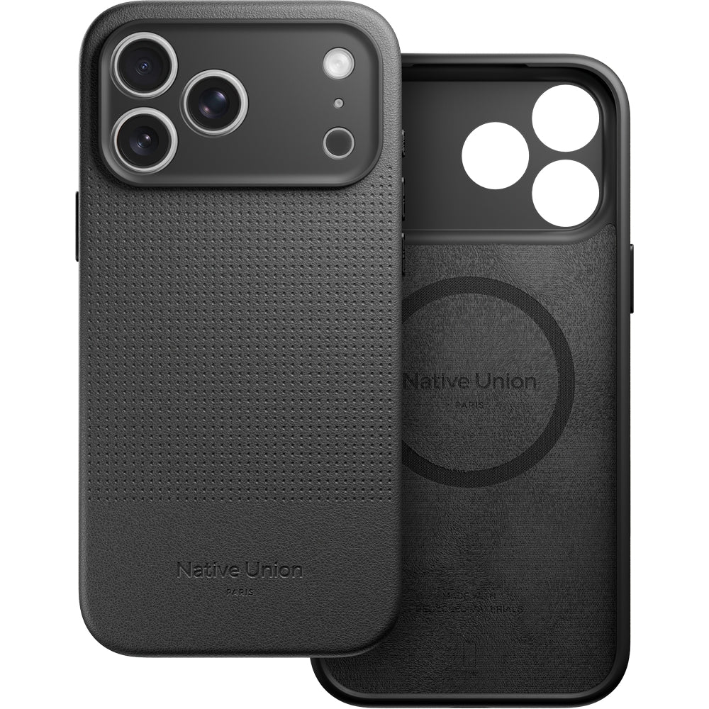 Handyhülle für iPhone 17 Pro Max, Native Union Active Case mit MagSafe, Schwarz