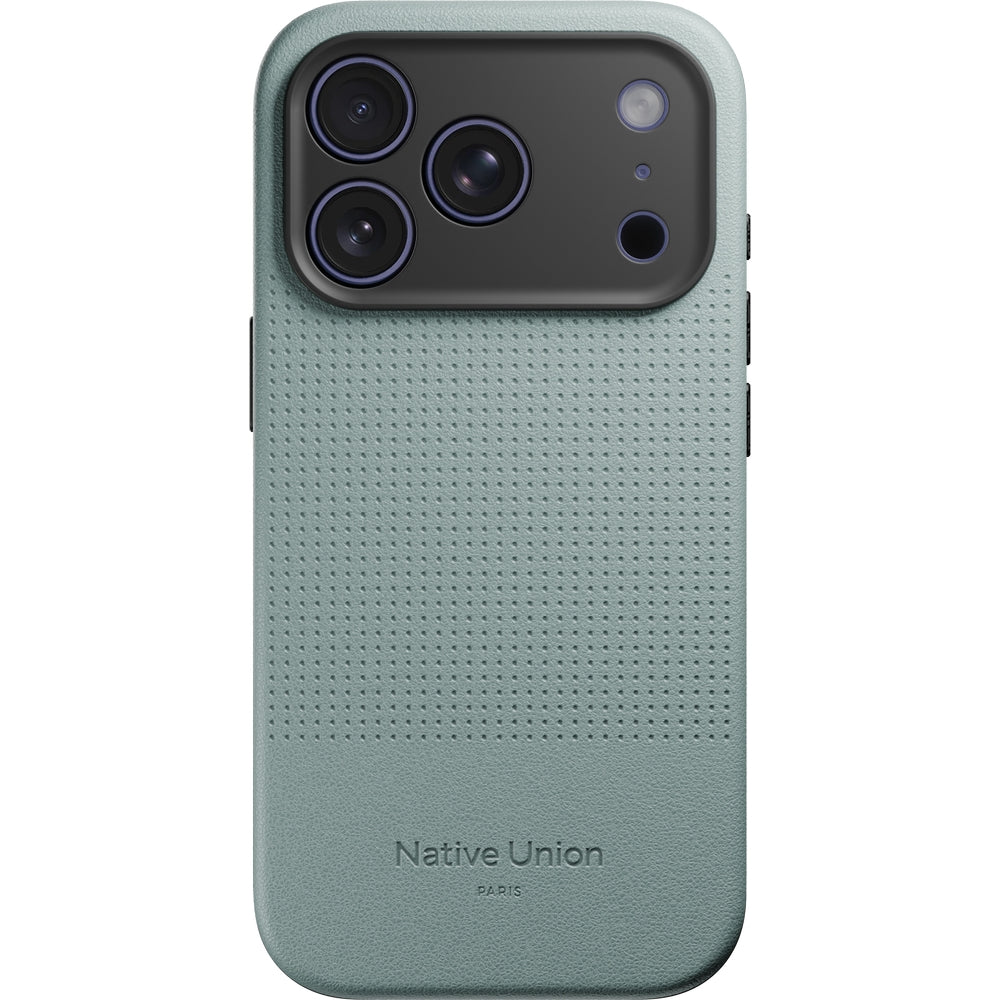 Handyhülle für iPhone 17 Pro, Native Union Active Case mit MagSafe, Grün