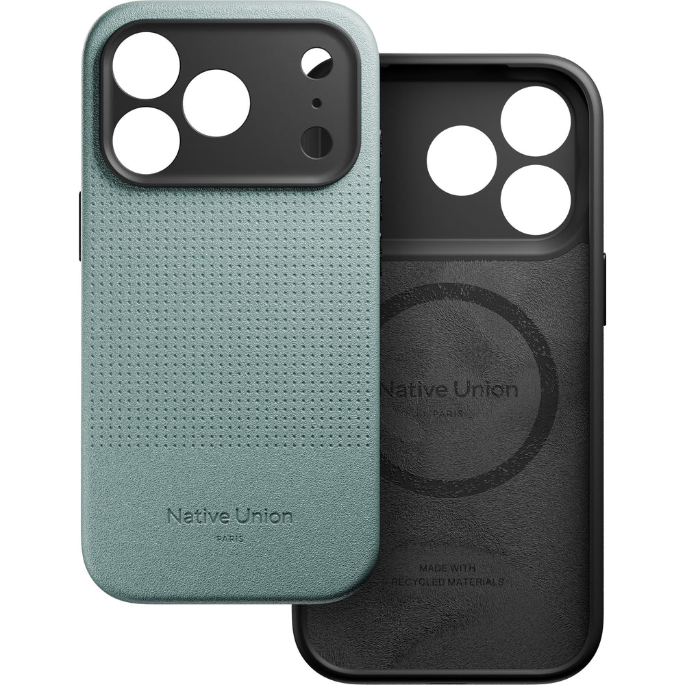 Handyhülle für iPhone 17 Pro, Native Union Active Case mit MagSafe, Grün