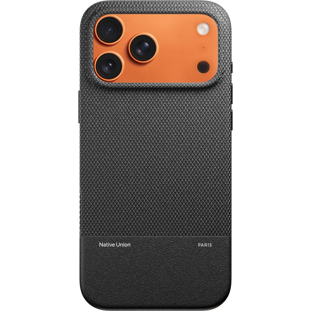 Handyhülle für iPhone 17 Pro Max, Native Union (RE)Classic mit MagSafe, Schwarz