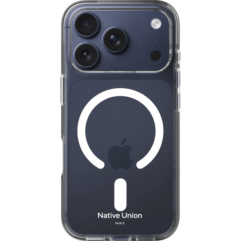 Handyhülle für iPhone 17 Pro, Native Union (RE)Clear mit MagSafe, Transparent