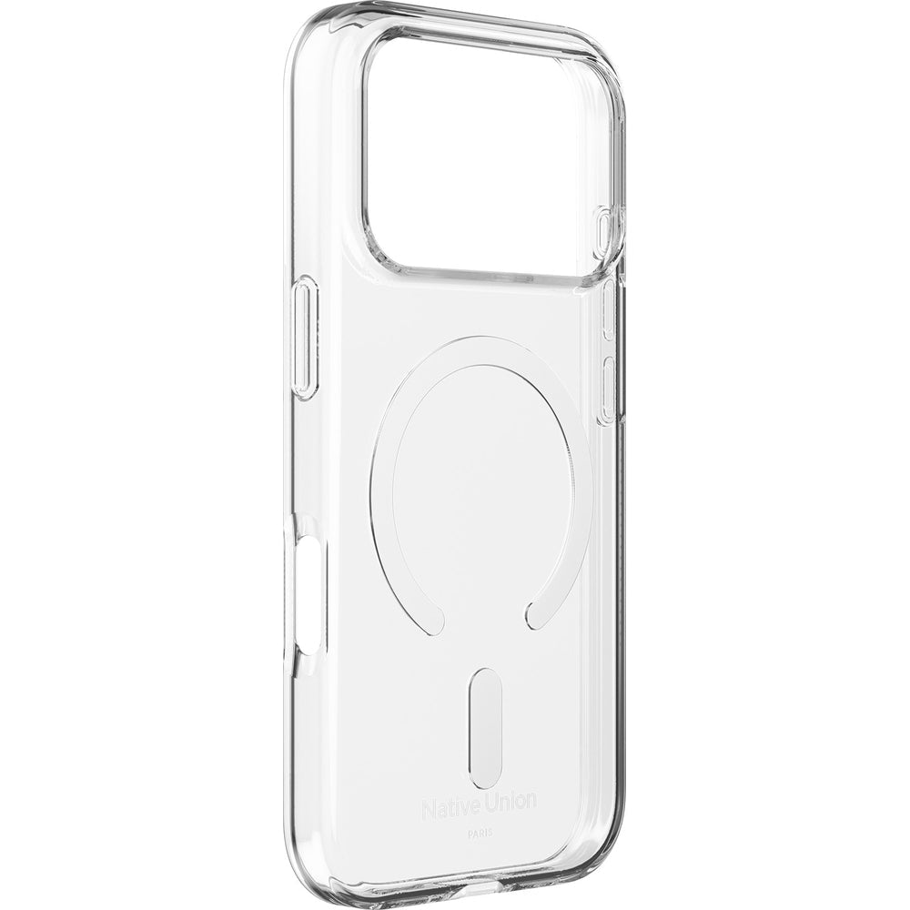 Handyhülle für iPhone 17 Pro, Native Union (RE)Clear mit MagSafe, Transparent
