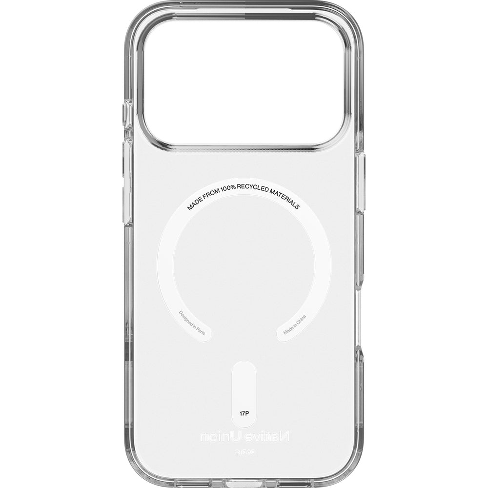Handyhülle für iPhone 17 Pro, Native Union (RE)Clear mit MagSafe, Transparent