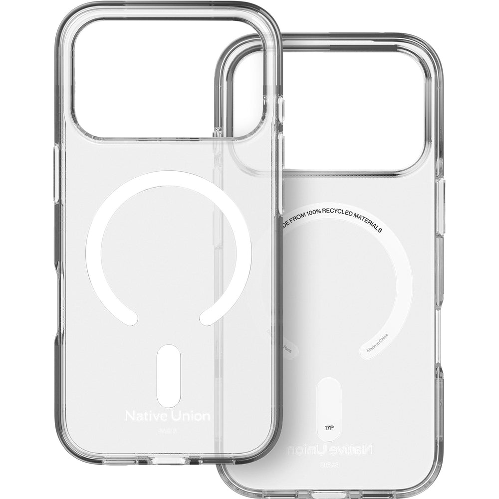 Handyhülle für iPhone 17 Pro, Native Union (RE)Clear mit MagSafe, Transparent
