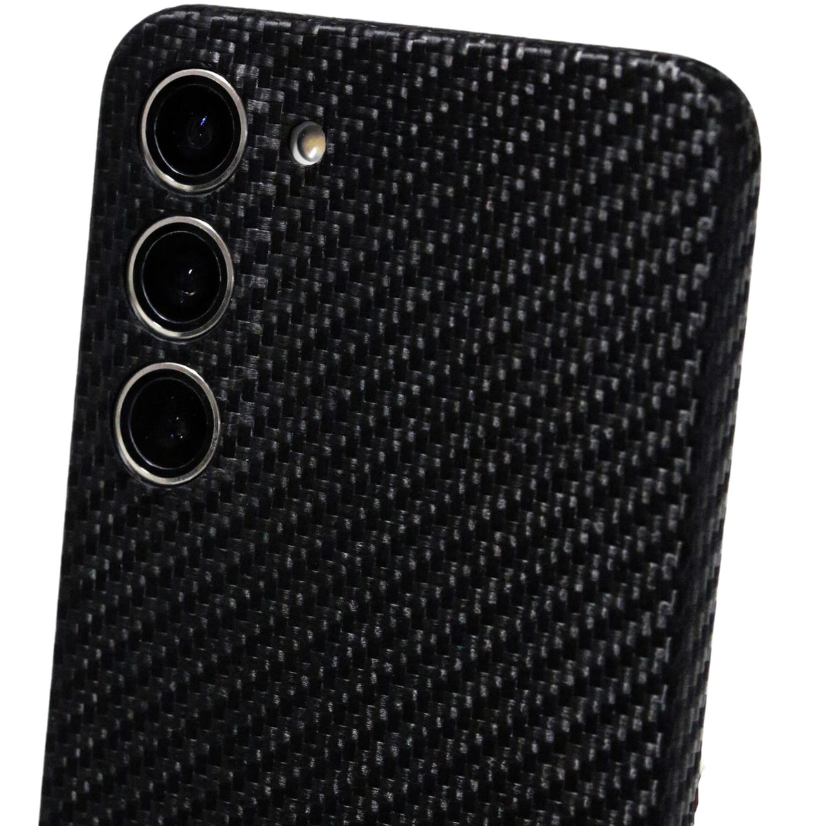 Handyhülle für Galaxy S26, Nevox Carbon Series Magnet, Schwarz