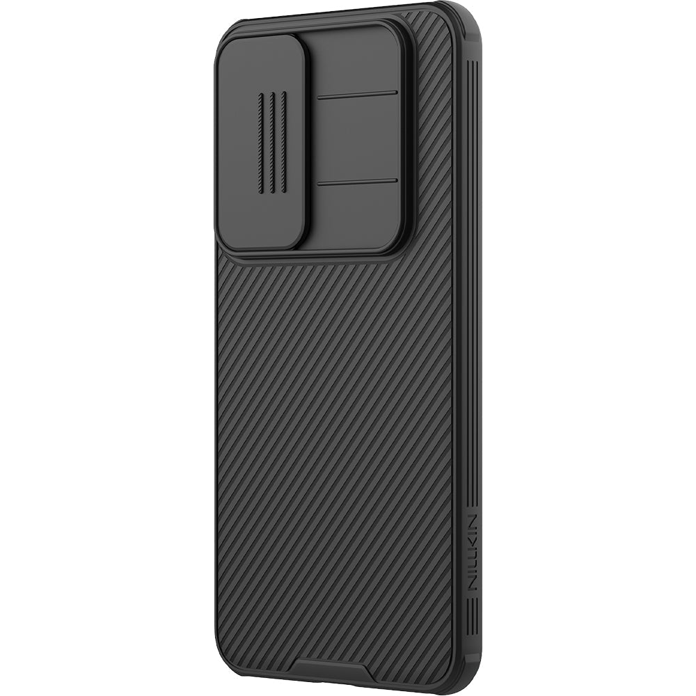 Handyhülle für Galaxy S25 FE, Nillkin CamShield Pro Magnetic mit MagSafe, Schwarz