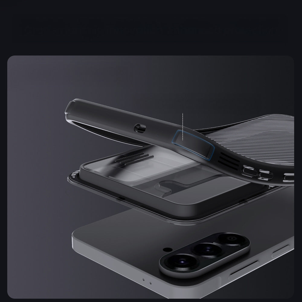 Handyhülle für Galaxy A57 5G, Nillkin CamShield Pro, Rauchfarben