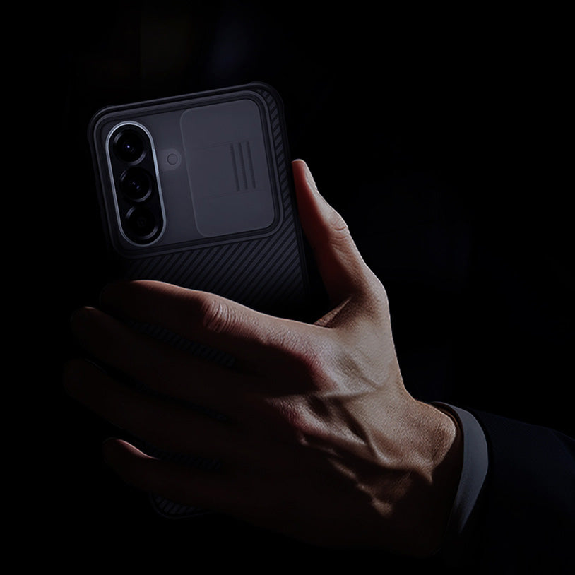 Handyhülle für Galaxy A57 5G, Nillkin CamShield Pro, Rauchfarben
