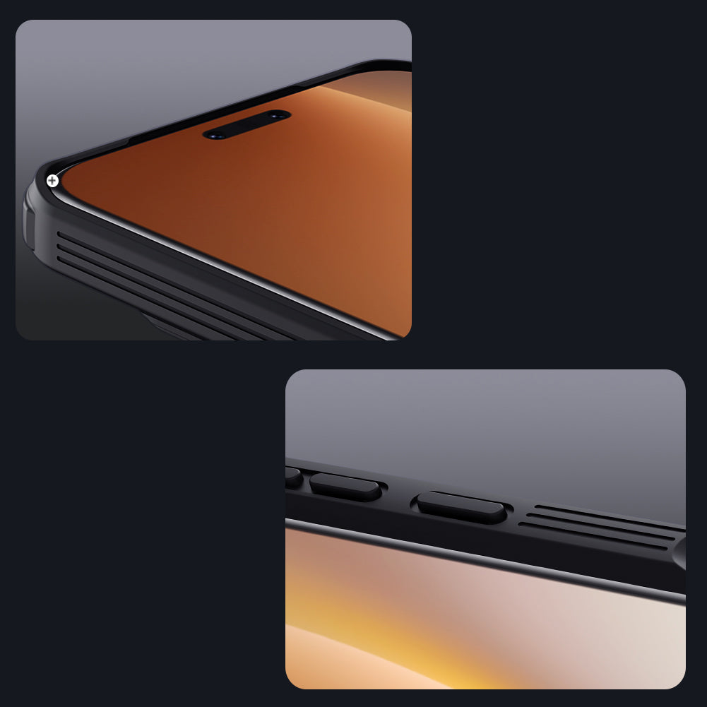 Handyhülle für Honor Magic8 Pro, Nillkin CamShield Pro, Schwarz