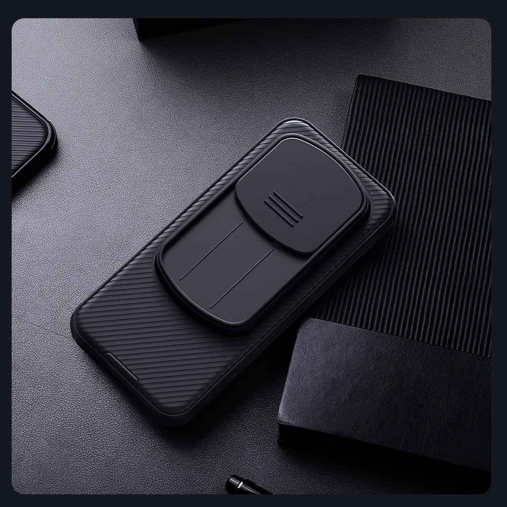 Handyhülle für Honor Magic8 Pro, Nillkin CamShield Pro, Schwarz