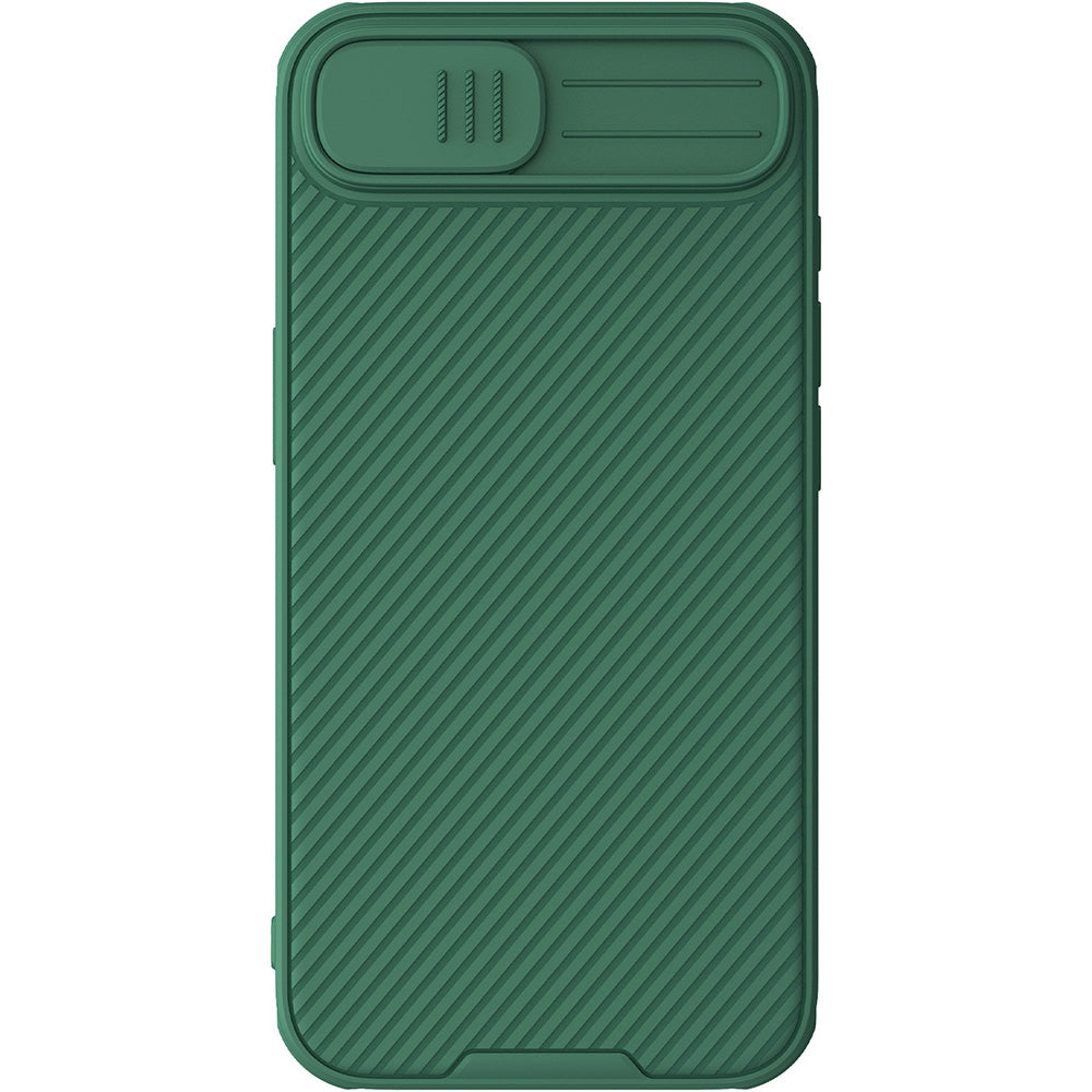 Handyhülle für iPhone 17e / 16e, Nillkin CamShield Pro, Dunkelgrün