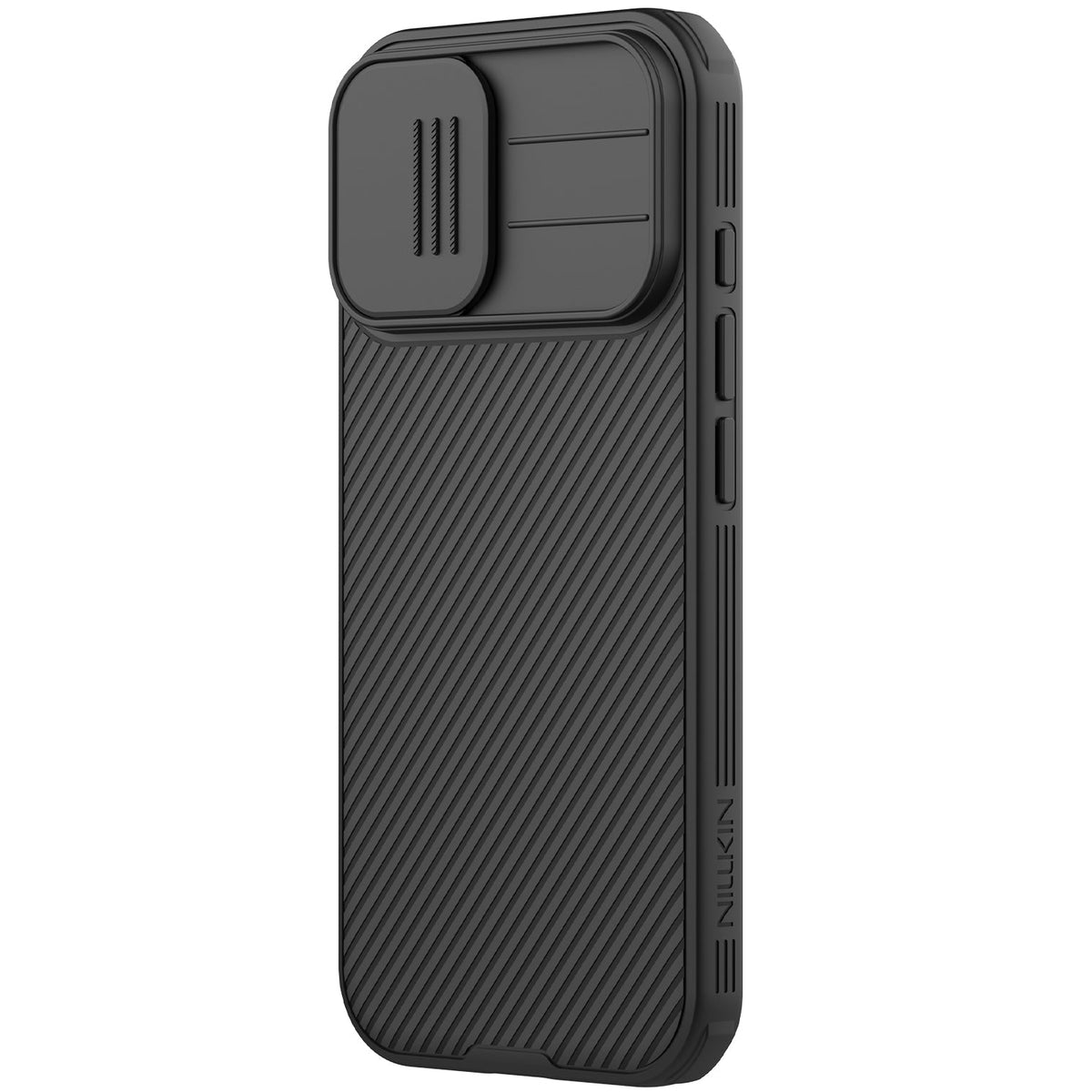 Handyhülle für iPhone 17, Nillkin CamShield Pro, Schwarz