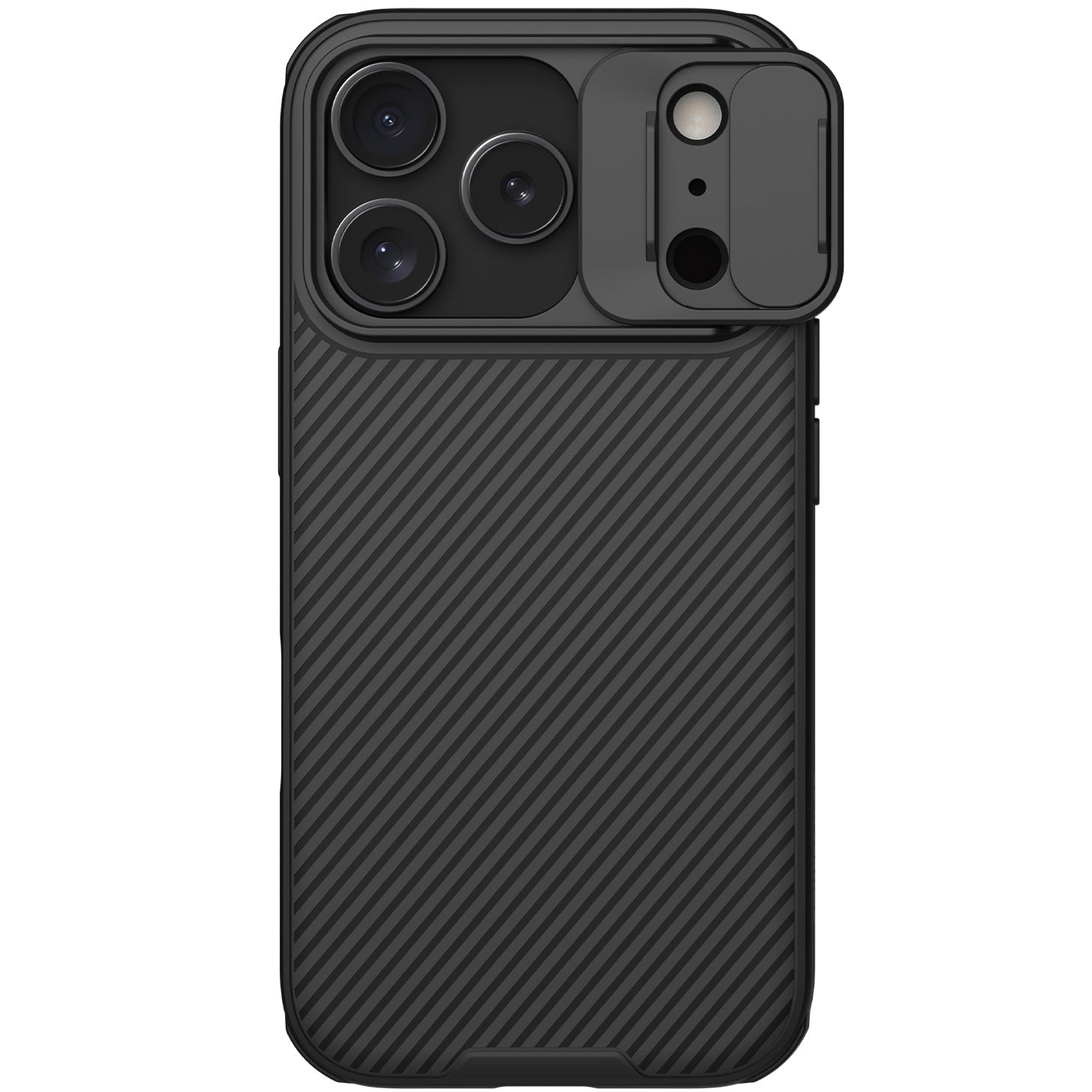 Handyhülle für iPhone 18 Pro / 17 Pro, Nillkin CamShield Pro, Schwarz