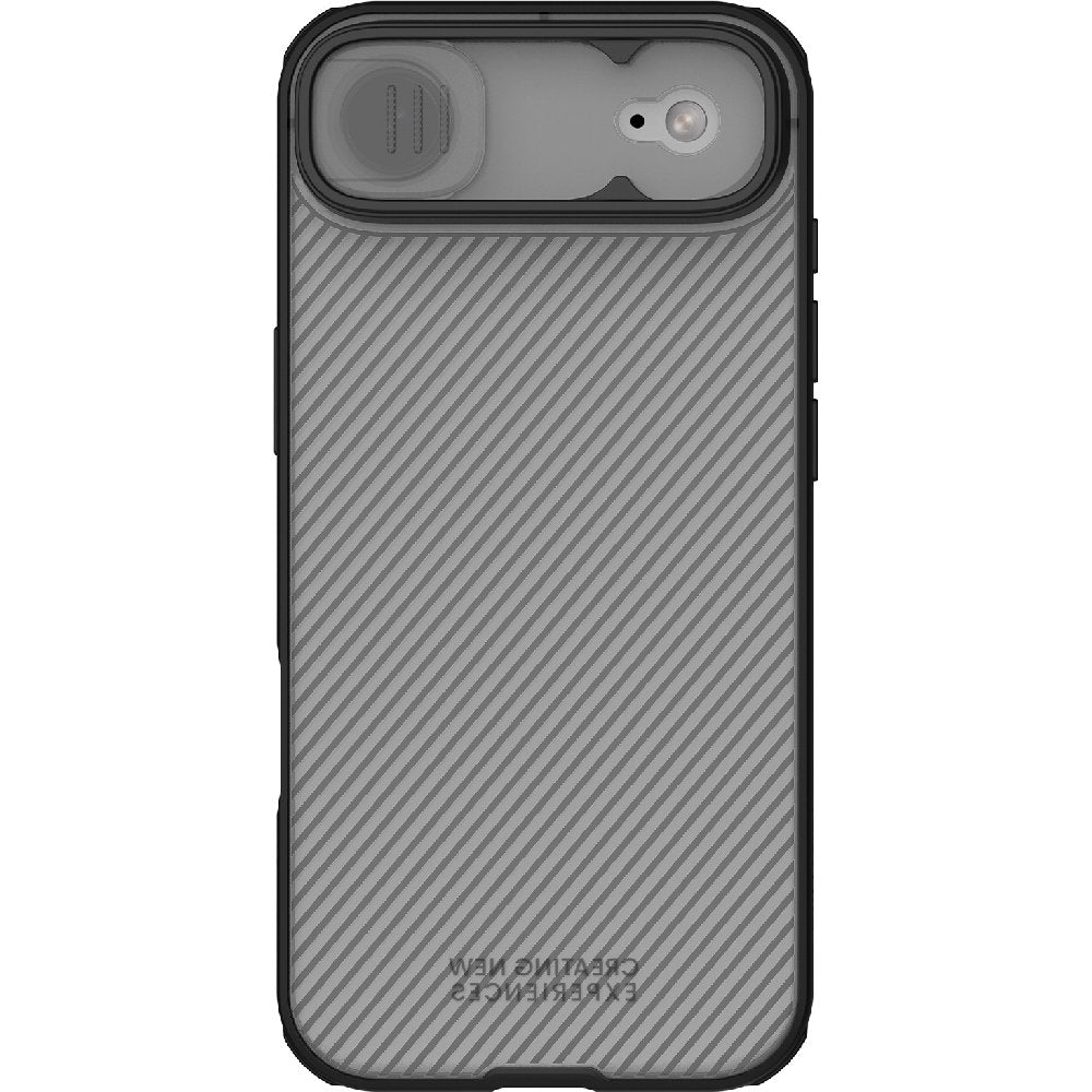 Handyhülle für iPhone Air, Nillkin CamShield Pro, Durchscheinend-Schwarz