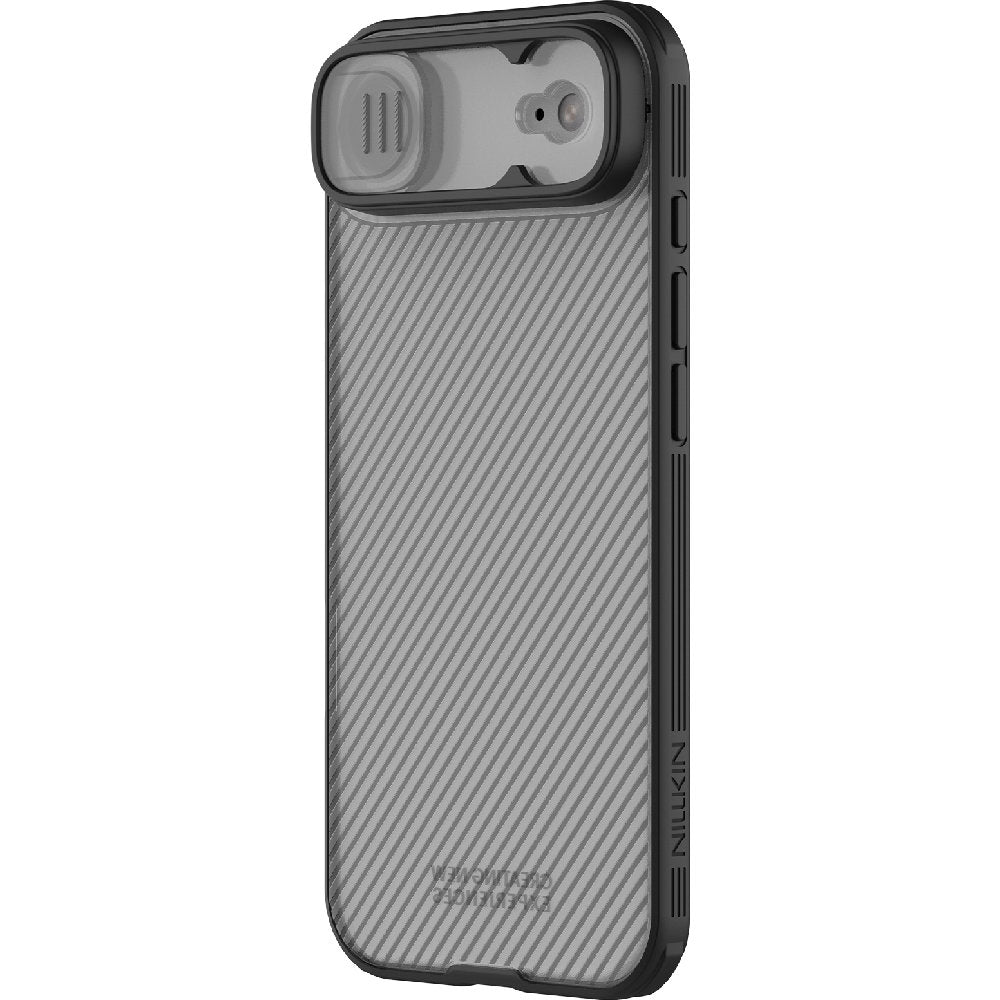 Handyhülle für iPhone Air, Nillkin CamShield Pro, Durchscheinend-Schwarz