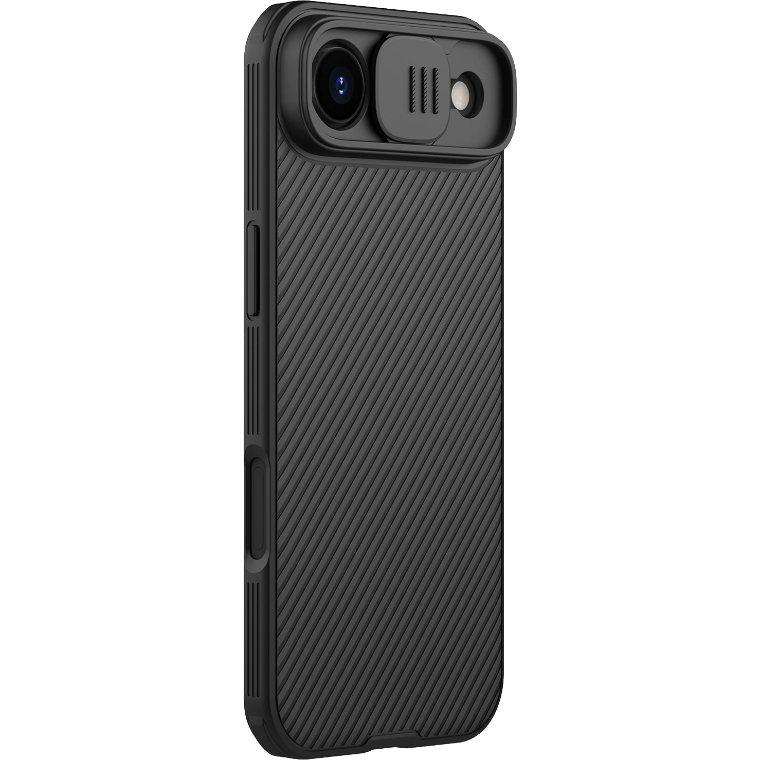 Handyhülle mit Kameraschutz für Apple iPhone Air mit MagSafe, Nillkin CamShield Pro Magnetic, Schwarz