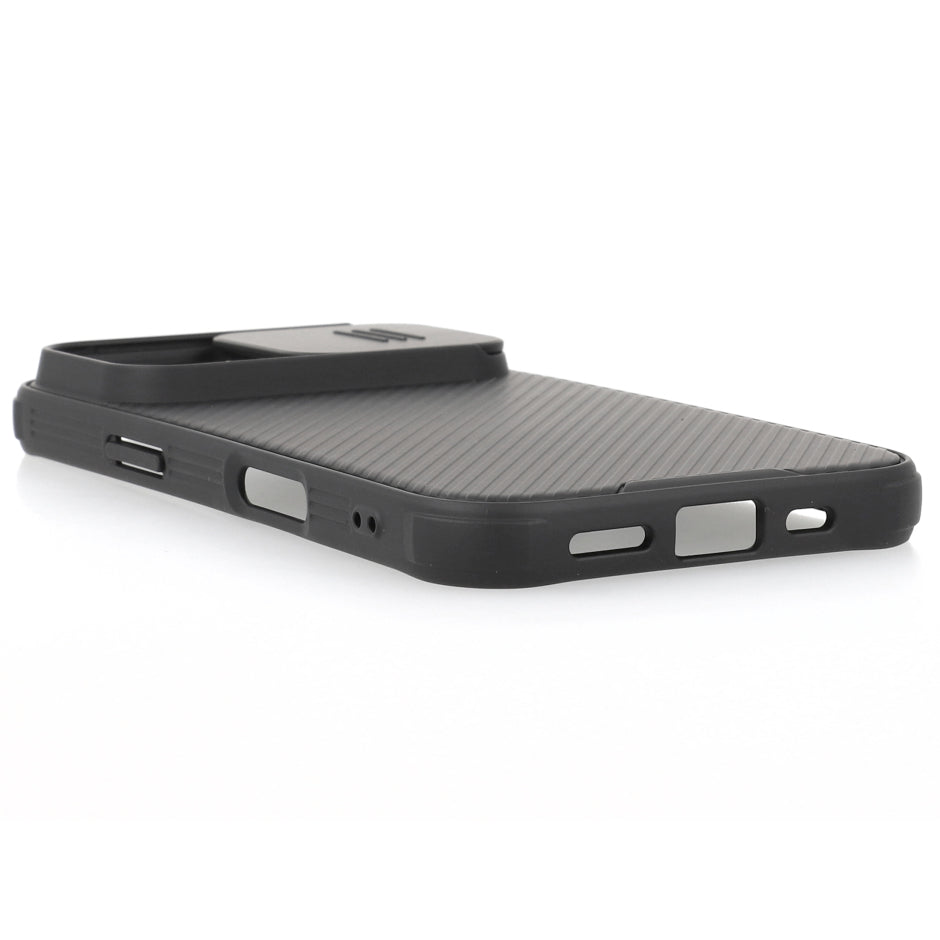 Schutzhülle für iPhone 16 Pro, Nillkin CamShield Pro Magnetic, Schwarz