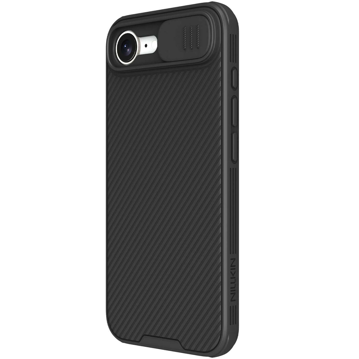 Handyhülle für iPhone 17e / 16e mit MagSafe, Nillkin CamShield Pro Magnetic, Schwarz