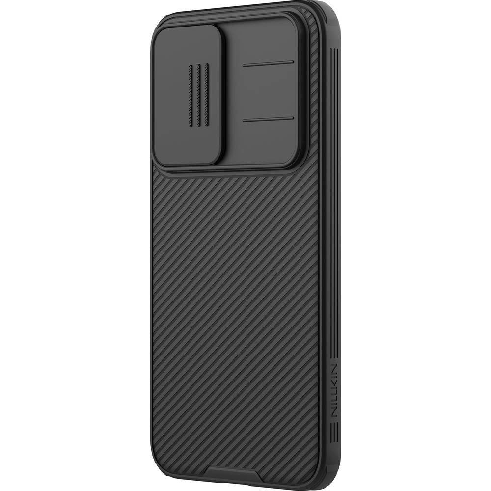 Handyhülle mit Kameraschutz für Xiaomi POCO F7 mit MagSafe, Nillkin CamShield Pro Magnetic, Schwarz
