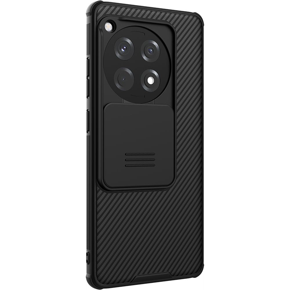 Schutzhülle für OnePlus 12R, Nillkin CamShield Pro, Schwarz