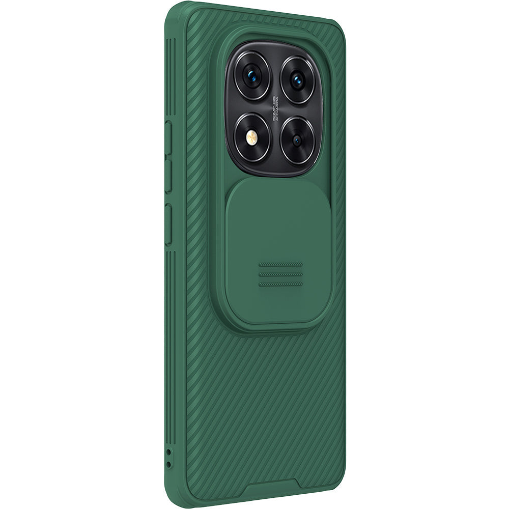 Handyhülle für Xiaomi Redmi Note 14 Pro Plus 5G, Nillkin CamShield Pro, Dunkelgrün