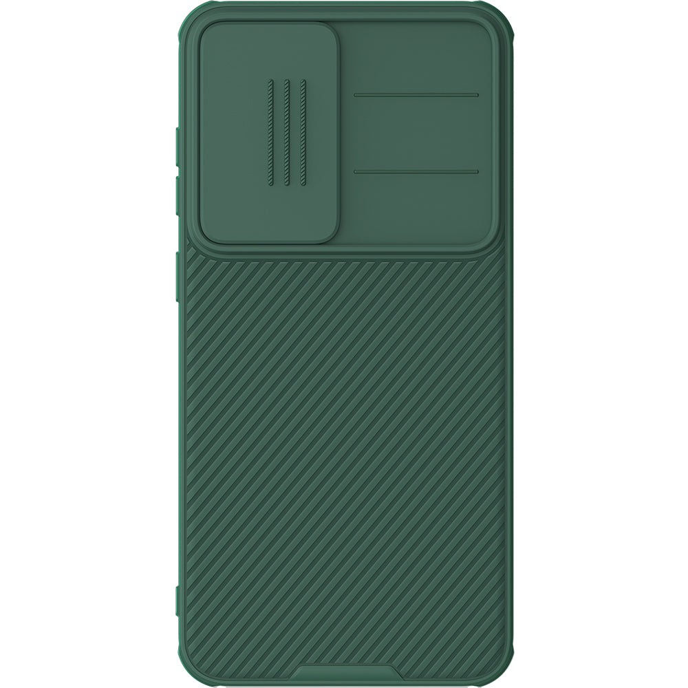 Handyhülle für Galaxy S25 Plus, Nillkin CamShield Pro, Dunkelgrün